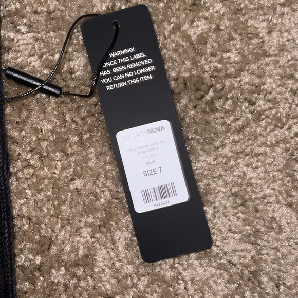 Cargo Jeans (+ Ankle Tie ) - Picture 5 of 8